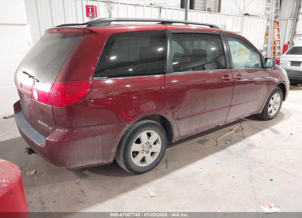 2007 TOYOTA SIENNA LE VIN: 5TDZK23CX7S054478