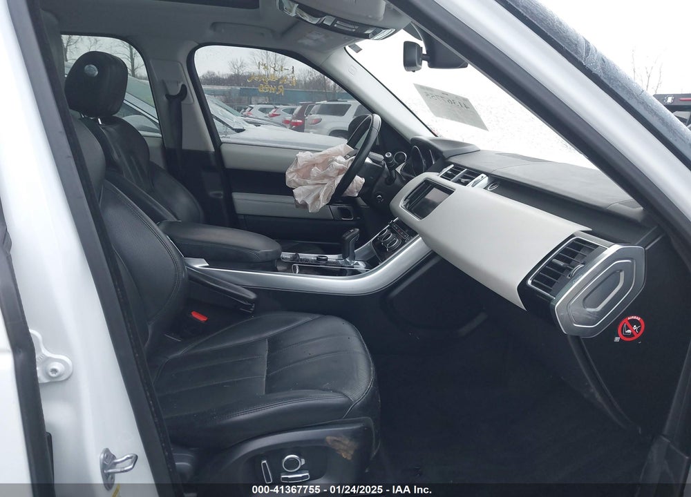 2016 LAND ROVER RANGE ROVER SPORT VIN: SALWR2VFXGA546388