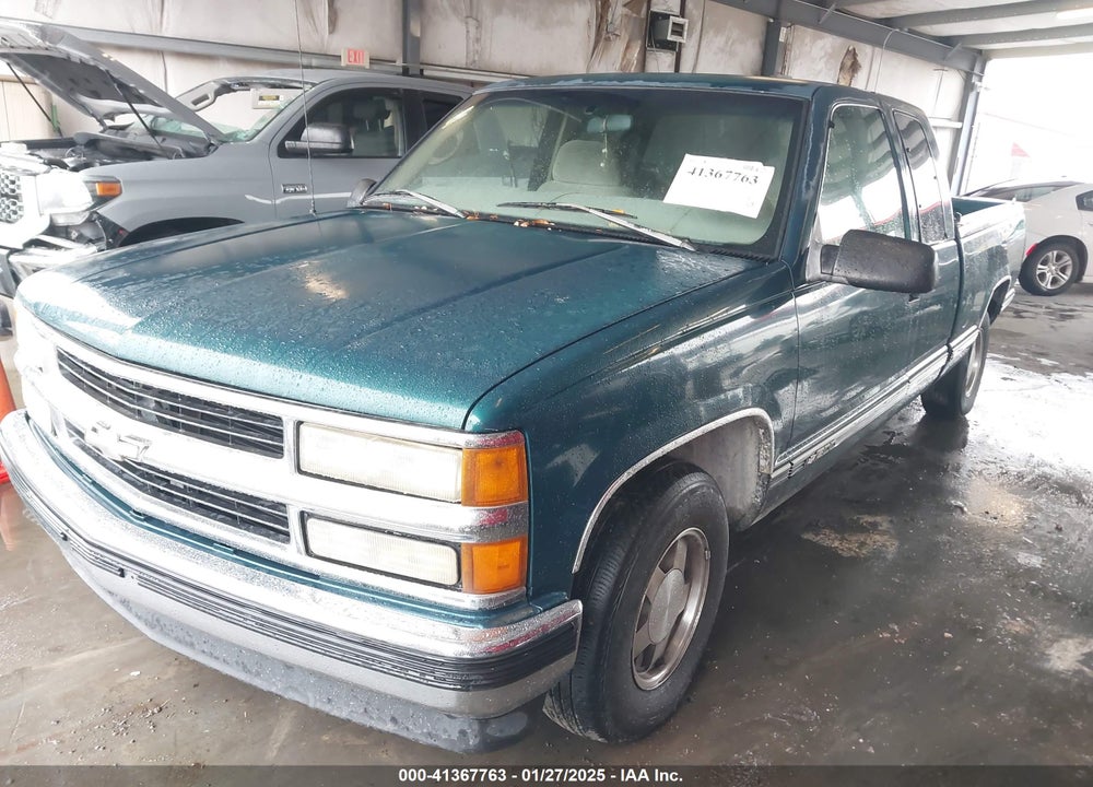 1997 CHEVROLET C1500 FLEETSIDE VIN: 1GCEC19R8VE107652