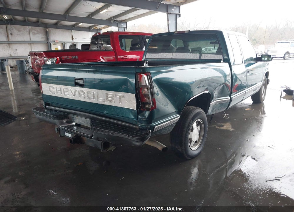 1997 CHEVROLET C1500 FLEETSIDE VIN: 1GCEC19R8VE107652