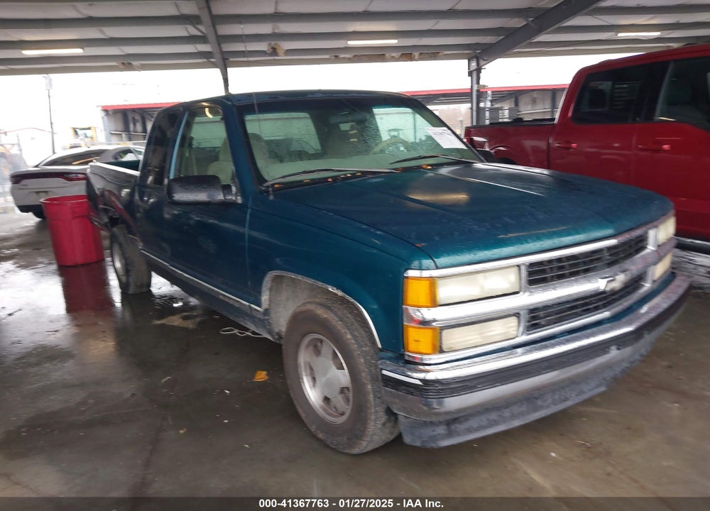 1997 CHEVROLET C1500 FLEETSIDE VIN: 1GCEC19R8VE107652