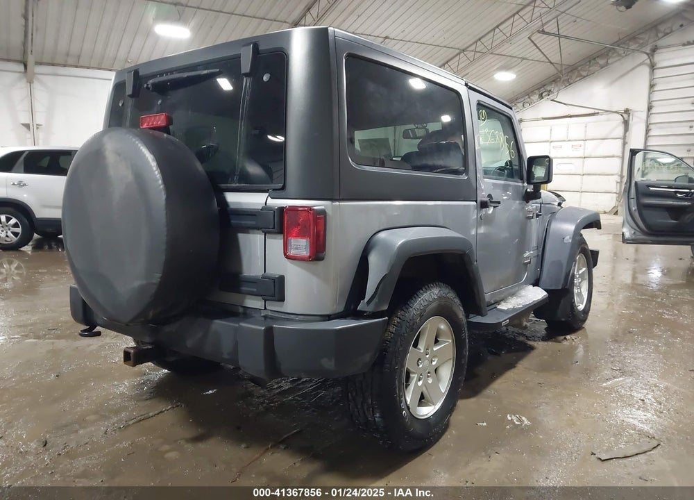 2013 JEEP WRANGLER SPORT VIN: 1C4AJWAG1DL600014