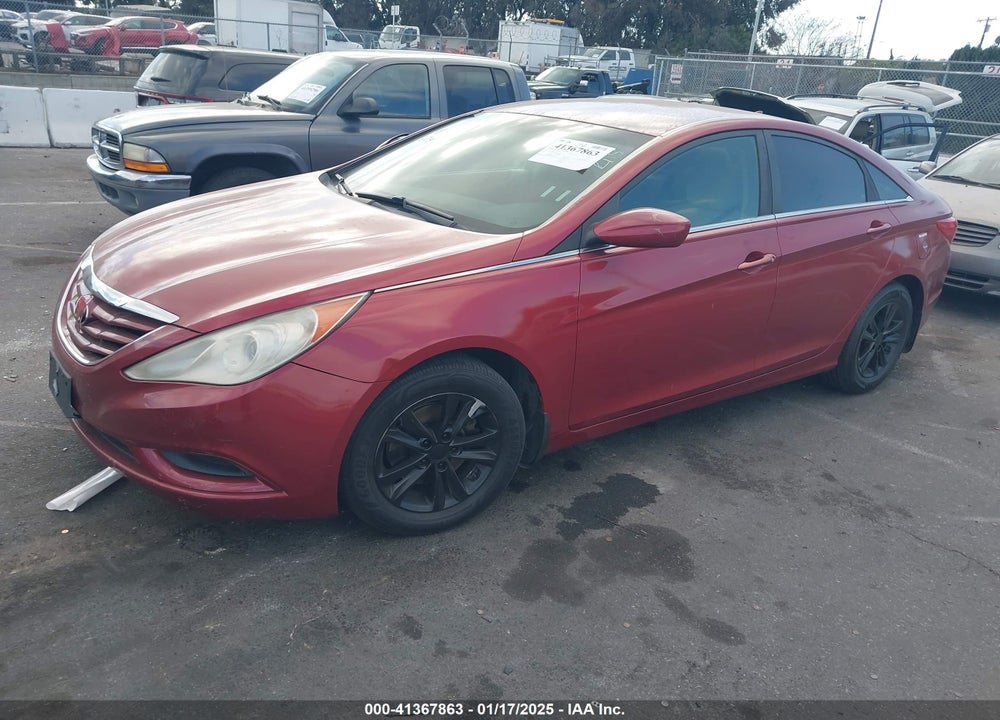 2012 HYUNDAI SONATA VIN: 5NPEB4AC8CH461860
