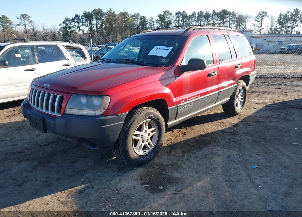 2004 JEEP GRAND CHEROKEE LAREDO VIN: 1J4GW48S14C201284