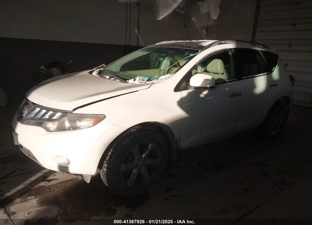 2009 NISSAN MURANO SL VIN: JN8AZ18W89W209753