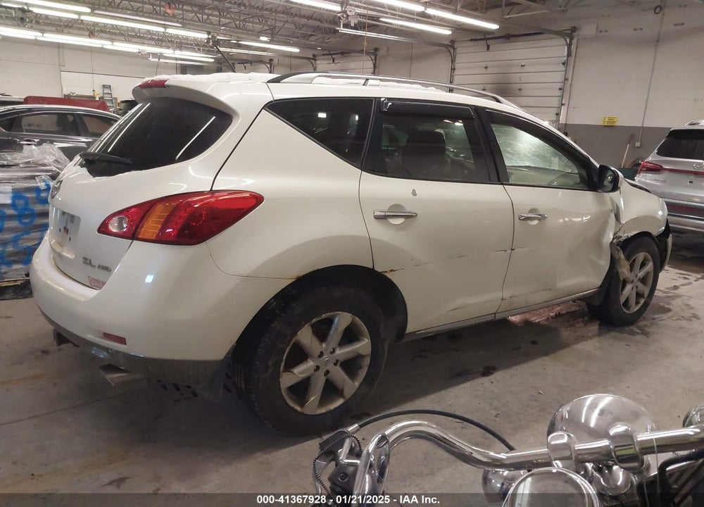 2009 NISSAN MURANO SL VIN: JN8AZ18W89W209753