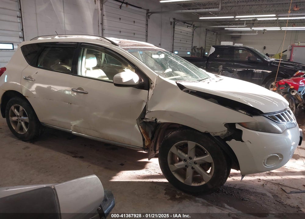 2009 NISSAN MURANO SL VIN: JN8AZ18W89W209753