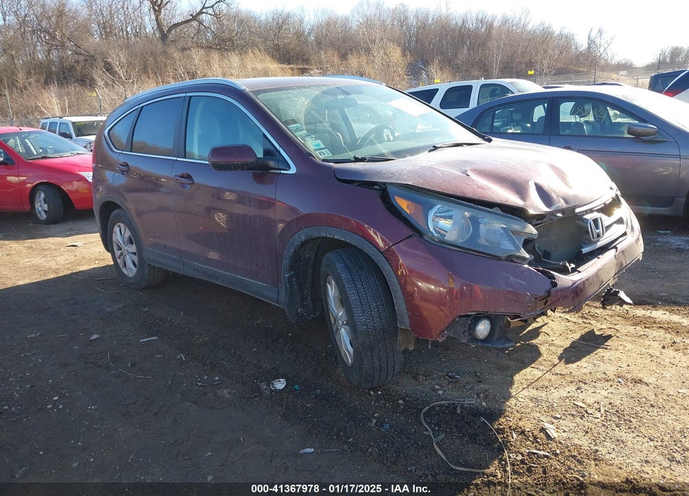 2013 HONDA CR-V EX-L VIN: 5J6RM4H75DL010221