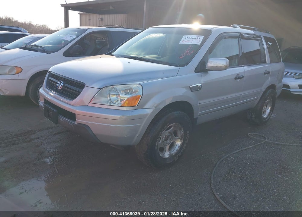 2004 HONDA PILOT EX-L VIN: 2HKYF18634H570535