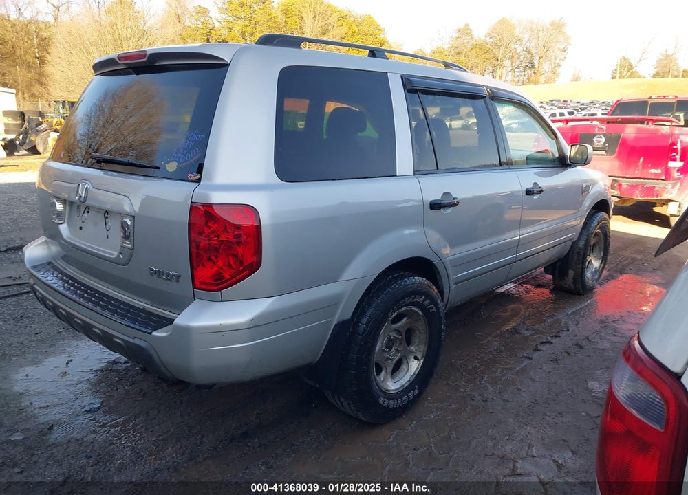 2004 HONDA PILOT EX-L VIN: 2HKYF18634H570535