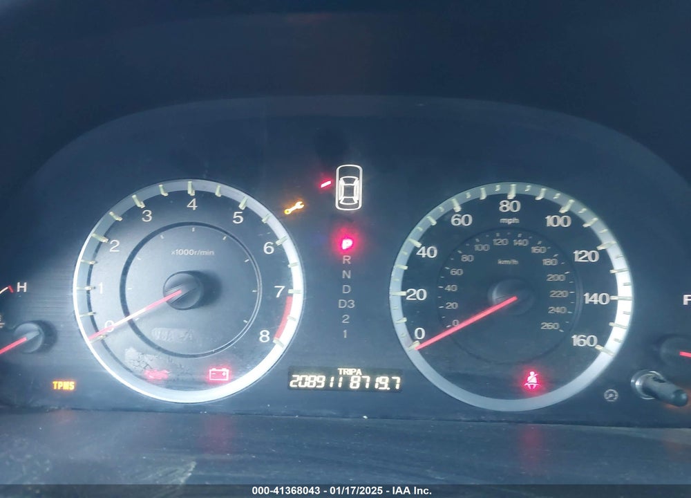 2008 HONDA ACCORD VIN: 1HGCP26818A010531