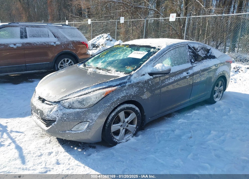 2013 HYUNDAI ELANTRA GLS VIN: 5NPDH4AE4DH313914