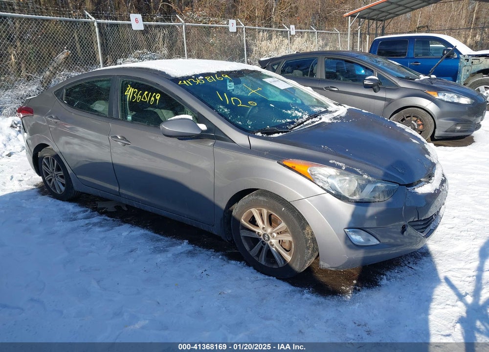 2013 HYUNDAI ELANTRA GLS VIN: 5NPDH4AE4DH313914