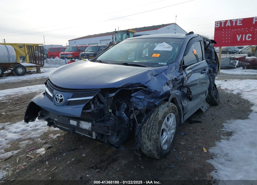 2013 TOYOTA RAV4 LE VIN: 2T3ZFREV8DW022327