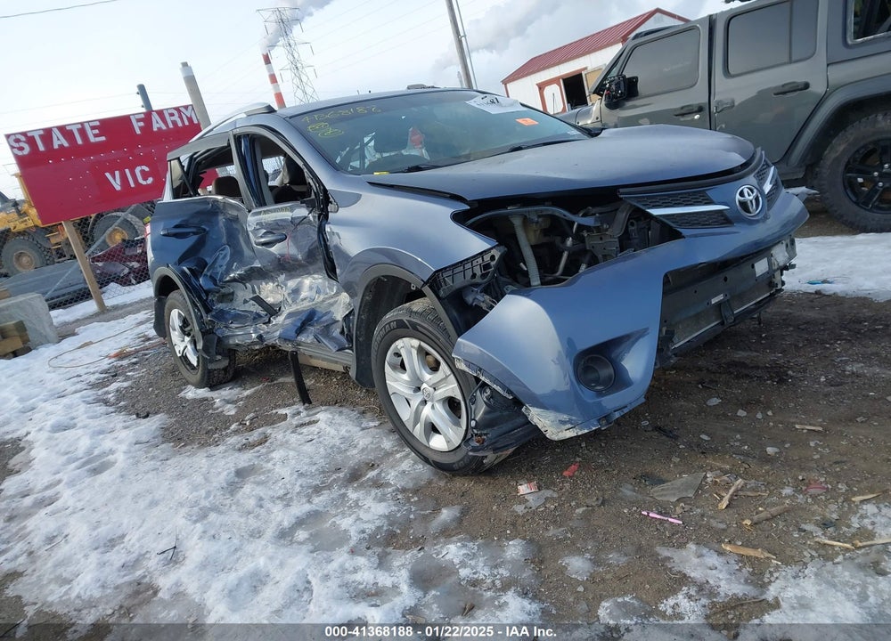 2013 TOYOTA RAV4 LE VIN: 2T3ZFREV8DW022327