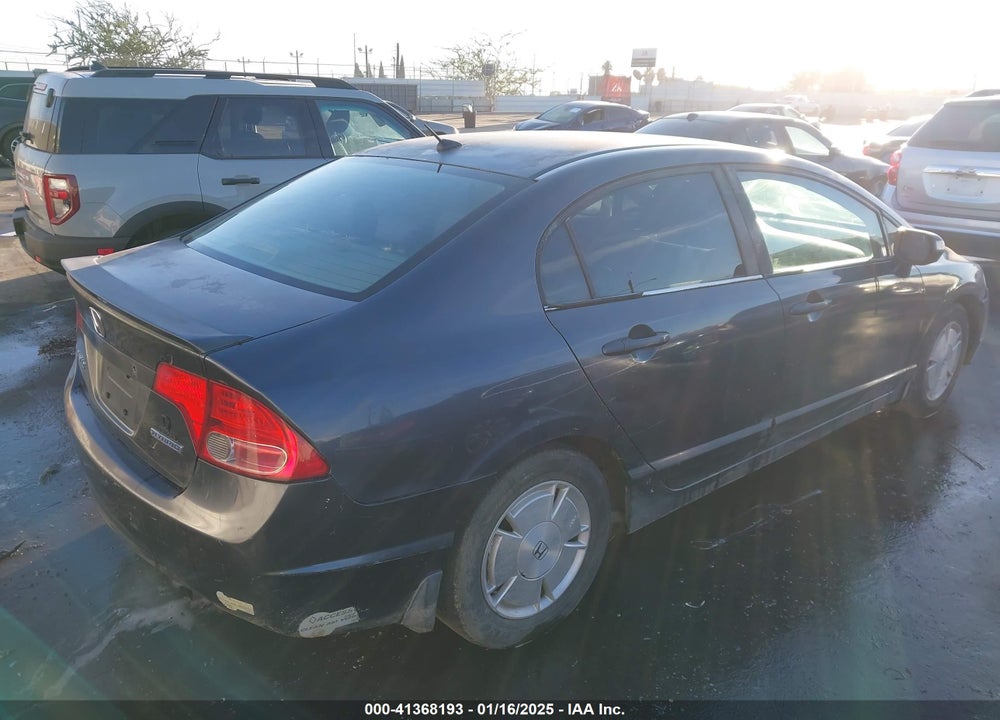 2006 HONDA CIVIC HYBRID VIN: JHMFA36236S004153