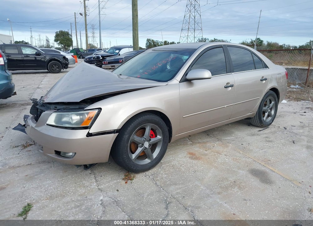 2007 HYUNDAI SONATA VIN: 5NPEU46F17H212500