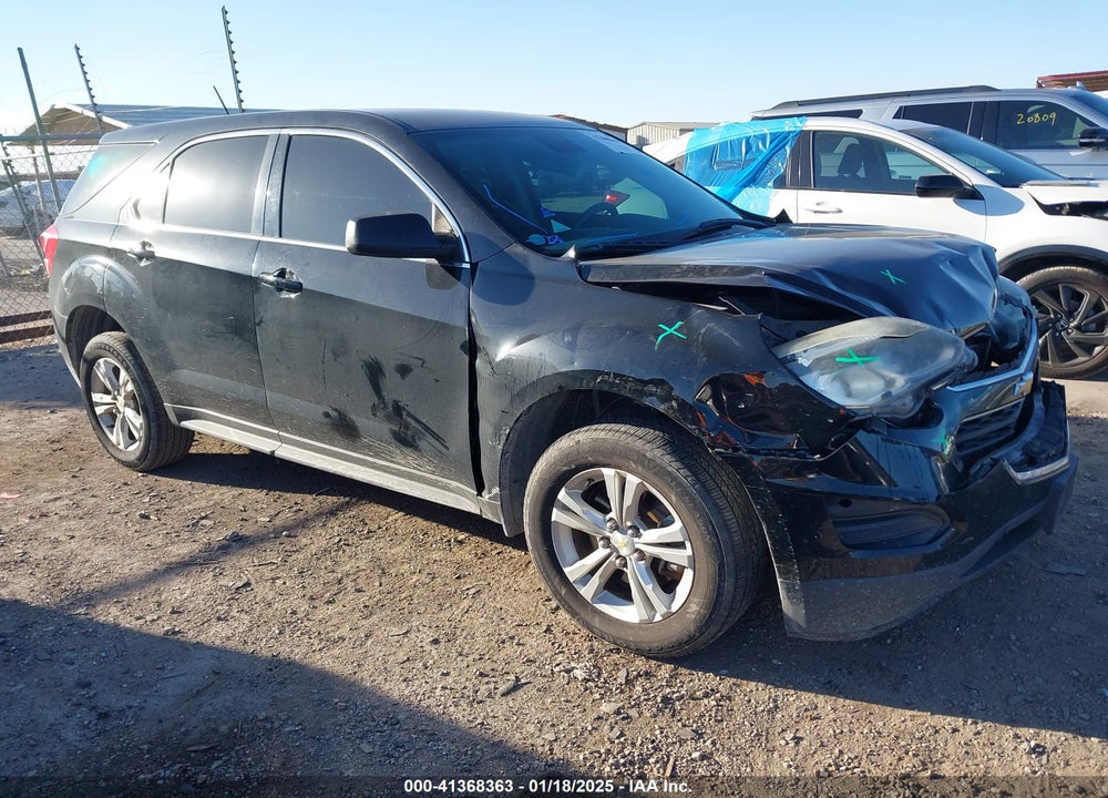 2017 CHEVROLET EQUINOX LS VIN: 2GNALBEK3H1586489