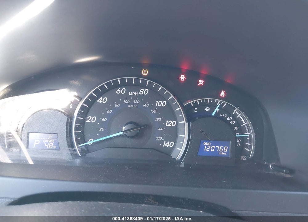 2012 TOYOTA CAMRY XLE VIN: 4T1BF1FK8CU153904