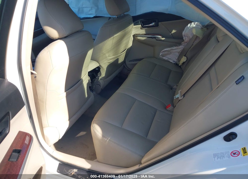 2012 TOYOTA CAMRY XLE VIN: 4T1BF1FK8CU153904