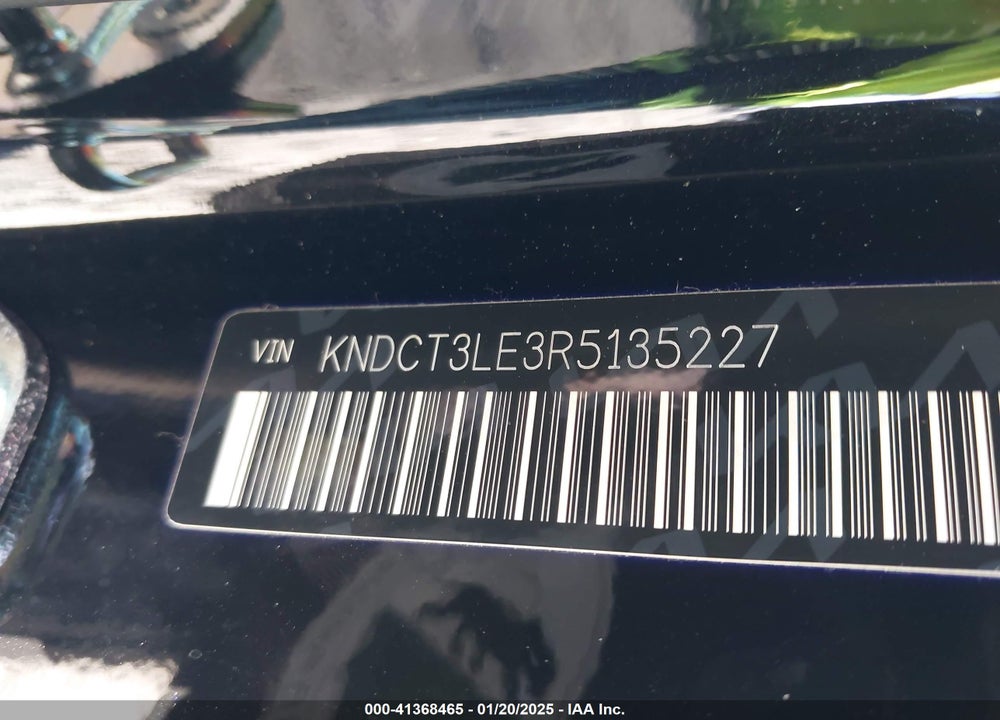 2024 KIA NIRO VIN: KNDCT3LE3R5135227