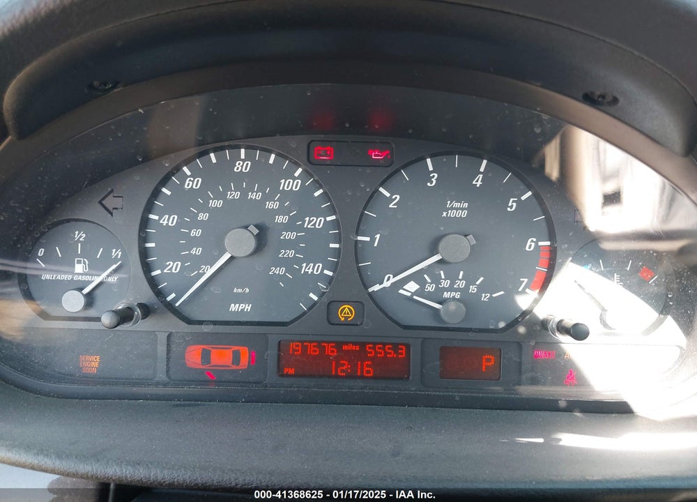 2003 BMW 325CI VIN: WBABS33423PG91515