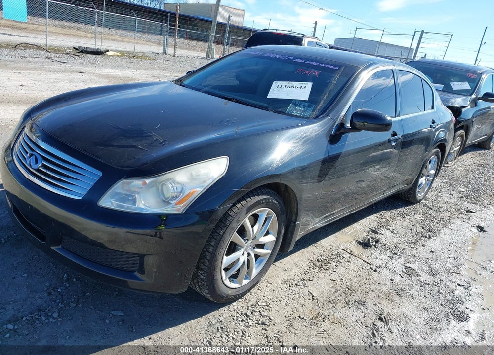 2008 INFINITI G35X VIN: JNKBV61F38M259746
