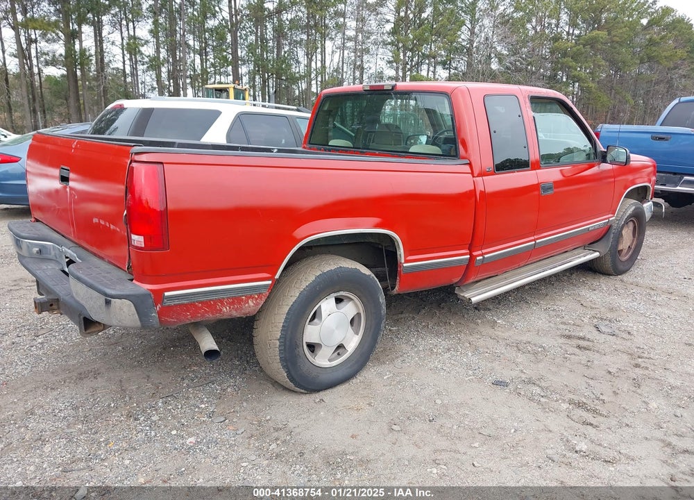 1999 GMC SIERRA 1500 SLE VIN: 1GTEK19R7XR501920