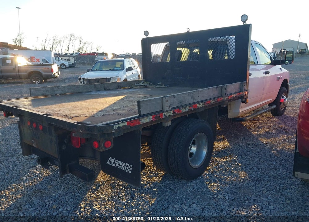 2011 RAM 3500 RAM  HD CHASSIS ST/SLT/LARAMIE VIN: 3D6WF4CL7BG521781