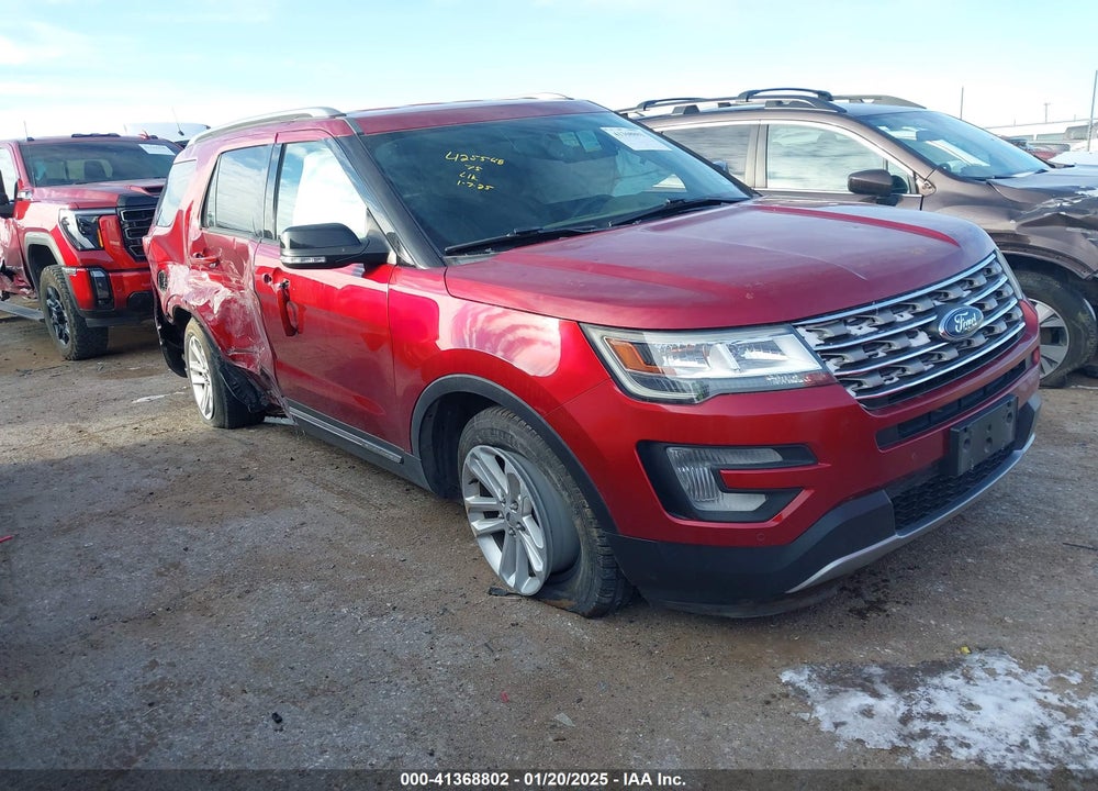 2017 FORD EXPLORER XLT VIN: 1FM5K7D87HGC20713