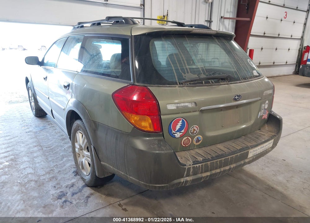 2005 SUBARU OUTBACK 2.5I VIN: 4S4BP61C457331562