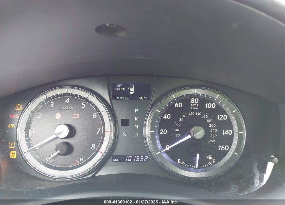 2012 LEXUS ES 350 VIN: JTHBK1EG2C2502790