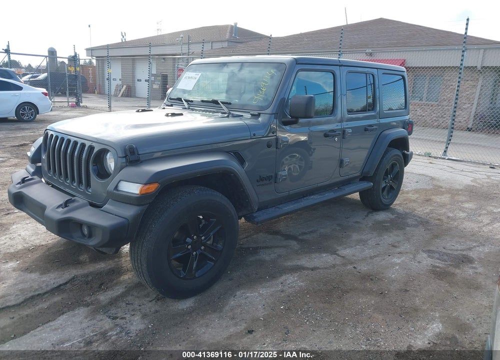 2022 JEEP WRANGLER UNLIMITED VIN: 1C4HJXDN0NW264631