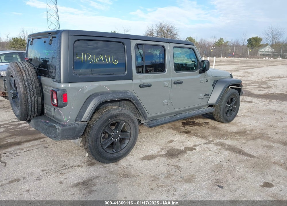 2022 JEEP WRANGLER UNLIMITED VIN: 1C4HJXDN0NW264631