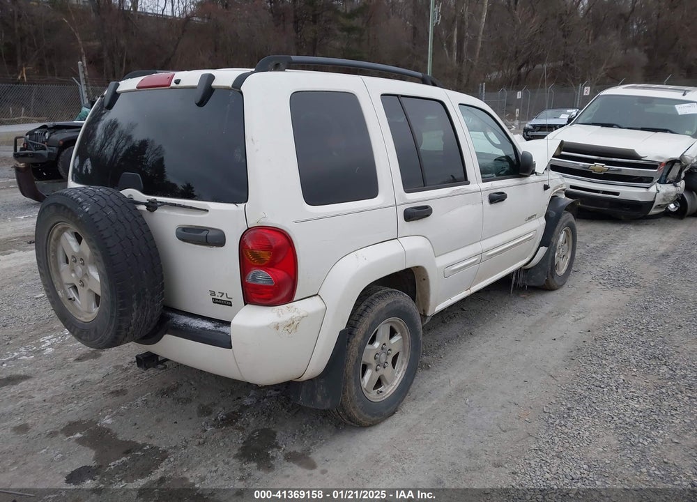 2004 JEEP LIBERTY LIMITED EDITION VIN: 1J4GL58K04W118653