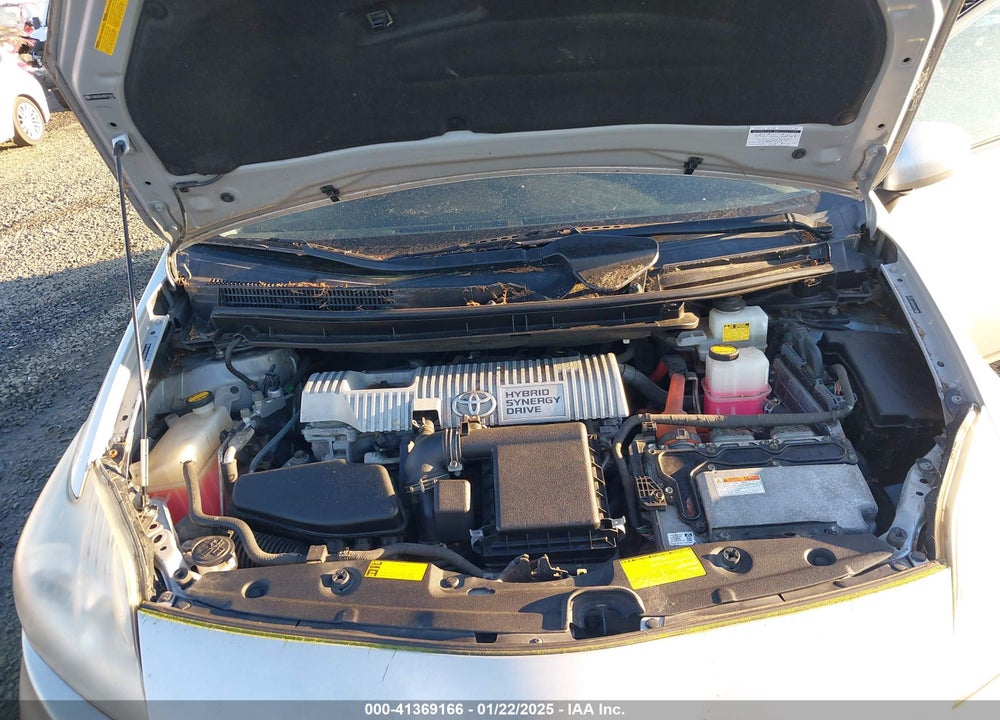 2011 TOYOTA PRIUS THREE VIN: JTDKN3DU4B0275415