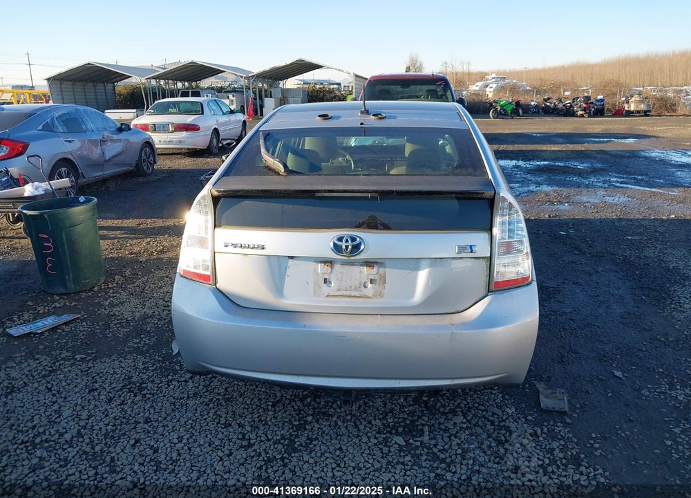 2011 TOYOTA PRIUS THREE VIN: JTDKN3DU4B0275415