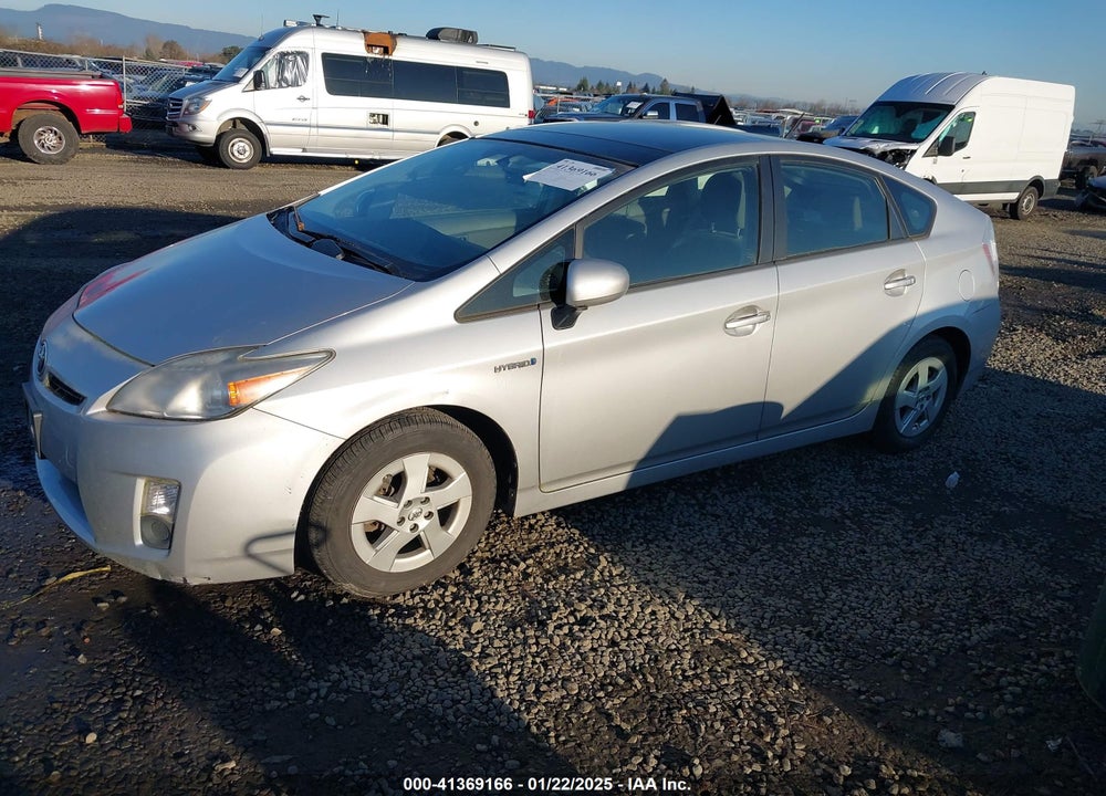 2011 TOYOTA PRIUS THREE VIN: JTDKN3DU4B0275415