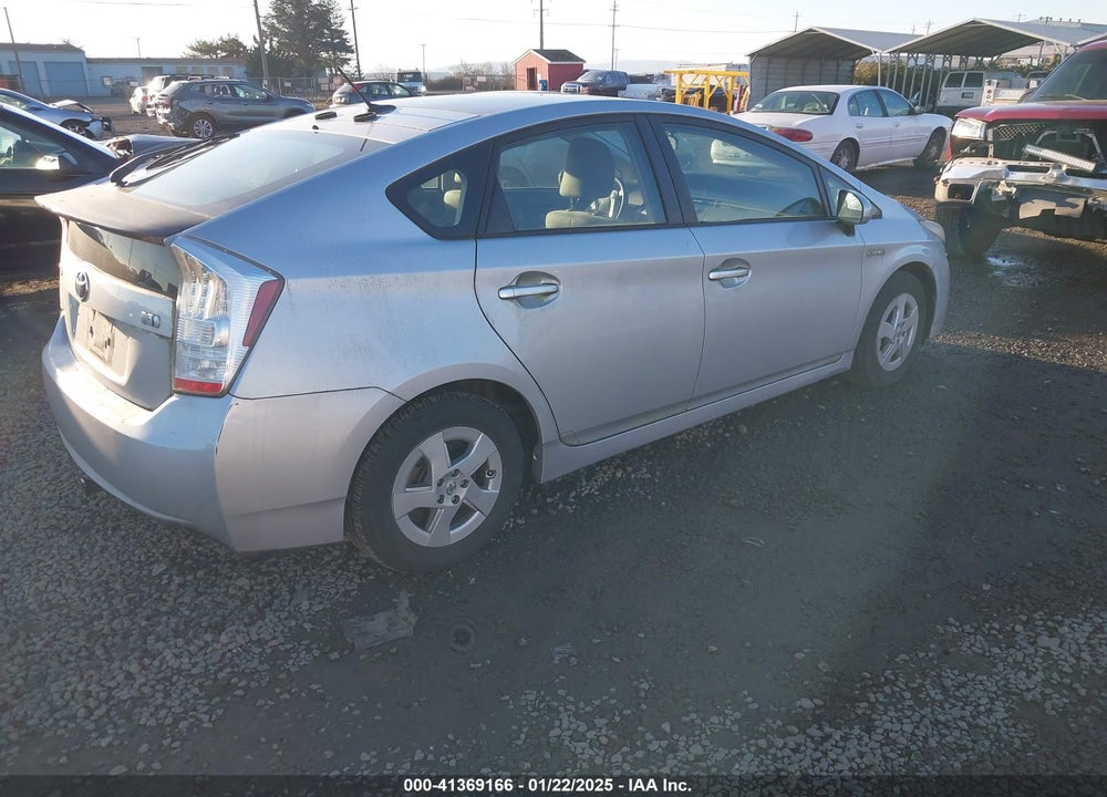 2011 TOYOTA PRIUS THREE VIN: JTDKN3DU4B0275415