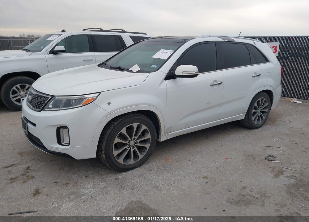 2014 KIA SORENTO SX VIN: 5XYKW4A79EG491731