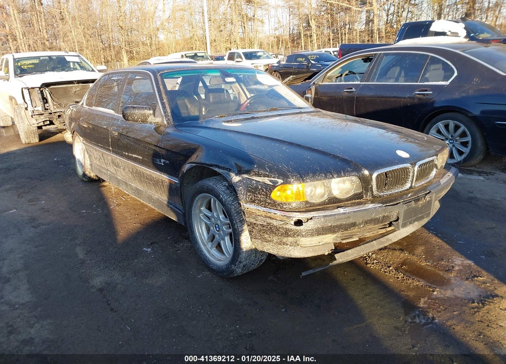 2000 BMW 740IL VIN: WBAGH8345YDP12154