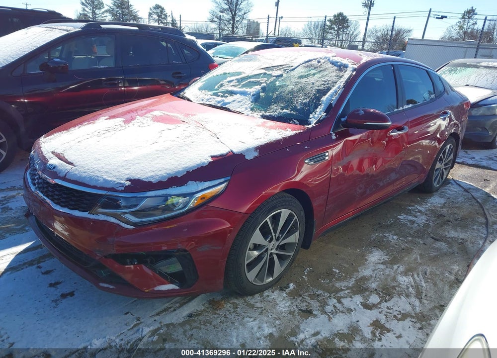 2019 KIA OPTIMA VIN: 5XXGT4L33KG295986