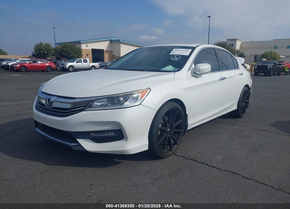 2016 HONDA ACCORD EX-L V-6 VIN: 1HGCR3F05GA000609