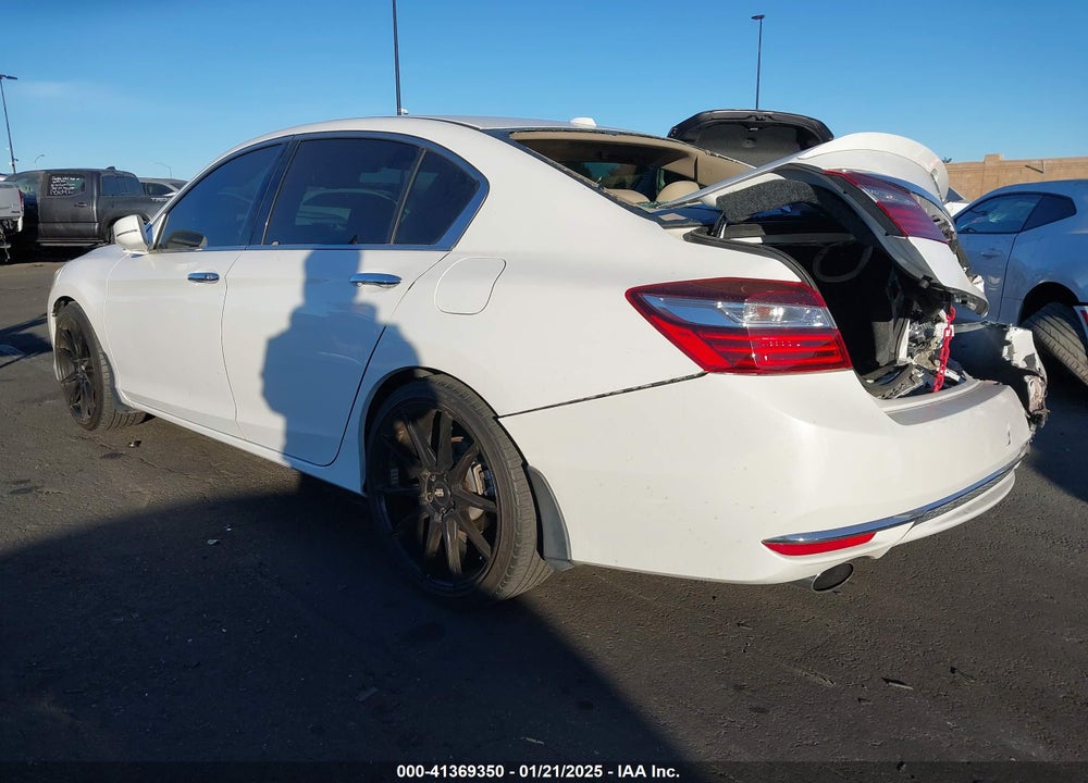 2016 HONDA ACCORD EX-L V-6 VIN: 1HGCR3F05GA000609