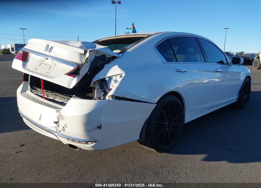 2016 HONDA ACCORD EX-L V-6 VIN: 1HGCR3F05GA000609