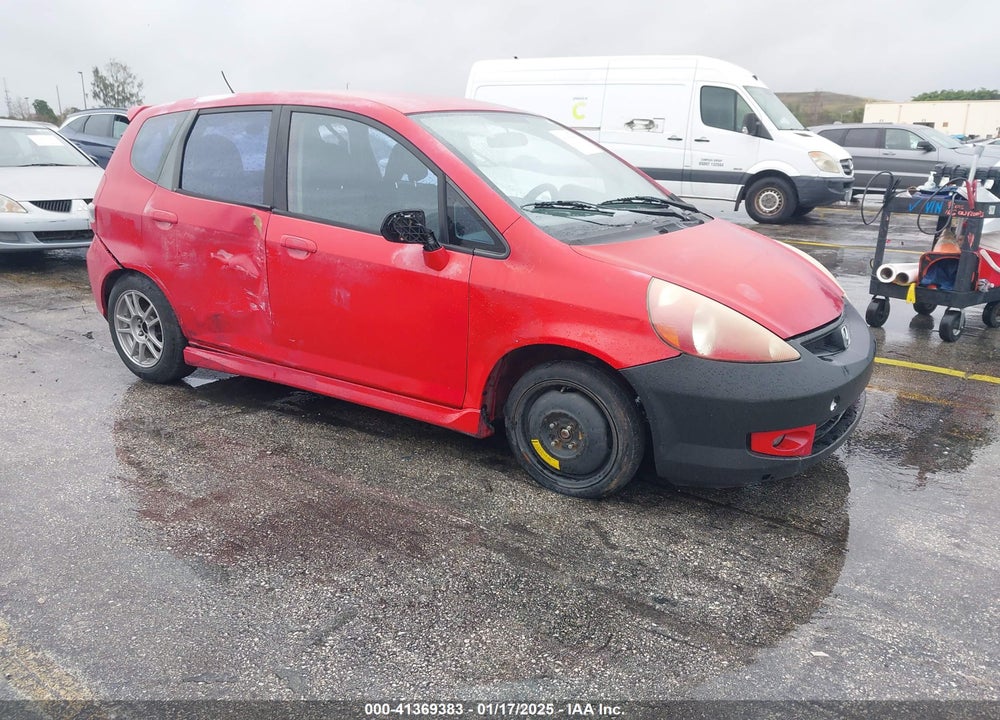 2007 HONDA FIT SPORT VIN: JHMGD38667S011658