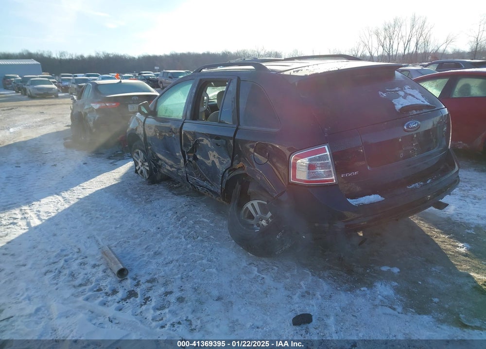 2007 FORD EDGE SE VIN: 2FMDK36C57BA51707