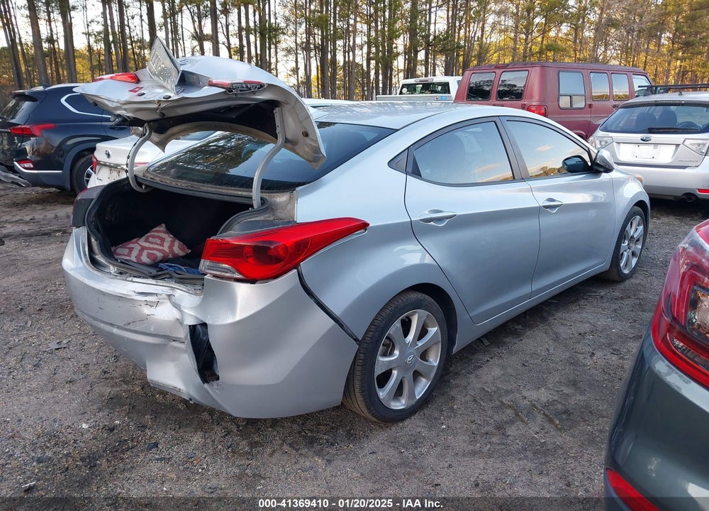 2012 HYUNDAI ELANTRA LIMITED VIN: 5NPDH4AE0CH081987