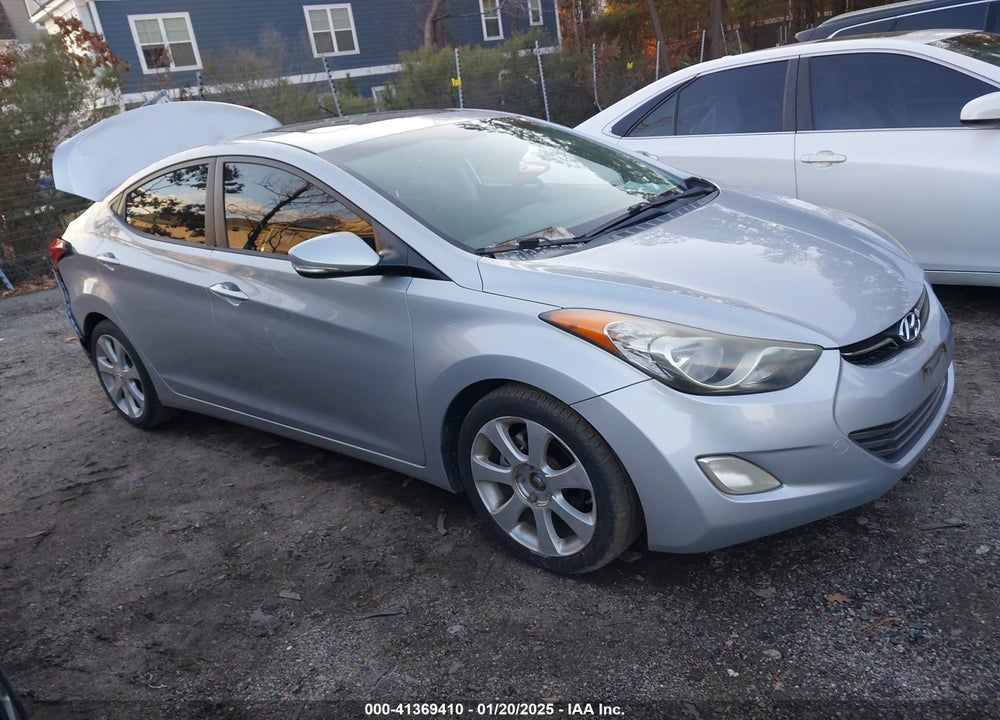 2012 HYUNDAI ELANTRA LIMITED VIN: 5NPDH4AE0CH081987