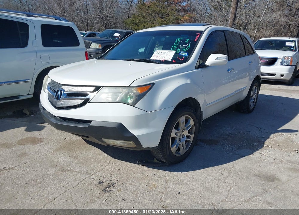 2007 ACURA MDX TECHNOLOGY PACKAGE VIN: 2HNYD28357H502052
